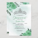 Search for mint green quinceanera invitations Gown