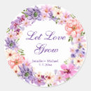 Search for watercolor wreath wedding stickers Floral