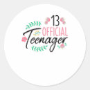 Search for 13 birthday stickers Teenager