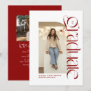 Search for red graduation invitations Bold