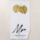 Search for monstera beach towels Tropical