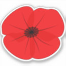 Search for remembrance poppy stickers Red