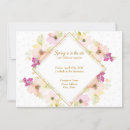 Search for beautiful spring invitations Floral