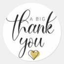 Search for a big thank you stickers Thankful
