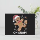 Search for funny gingerbread man christmas cards Xmas
