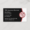 Search for life insurance business cards Modern