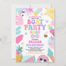Search for boat birthday invitations Pool party