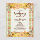 Search for friendsgiving invitations Rustic country