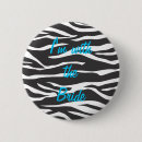 Search for zebra bride badges Shower