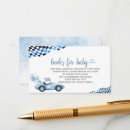 Search for race car baby pregnancy invitations Watercolor