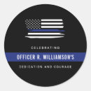 Search for retired cops stickers Thin blue line