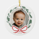 Search for colorful christmas tree decorations Wreath