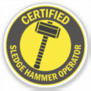 Search for funny construction stickers Safety