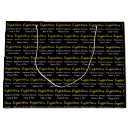 Search for black and gold gift bags Congratulations