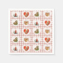 Search for plaid christmas napkins Coquette
