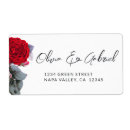 Search for red rose wedding stickers Chic