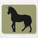 Search for unicorn mousepads Black