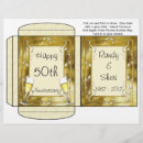 Search for anniversaries flyers Gold