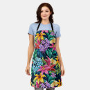 Search for hand painted aprons Flowers