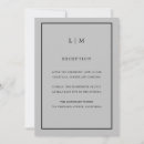 Search for grey wedding invitations Minimal