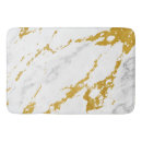 Search for white gold bath mats Marble