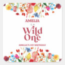 Search for wild one first birthday stickers For kids