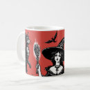 Search for vintage witch mugs Black cat