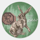 Search for year of the rabbit stickers Hare