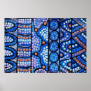Search for aboriginal art posters Blue