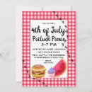 Search for us independence day invitations America