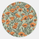 Search for california poppy stickers Nature