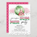 Search for letter balloons invitations Watercolor