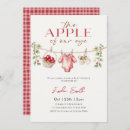 Search for apple of my eye baby shower invitations Autumn
