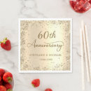 Search for 60th anniversary wedding napkins Modern