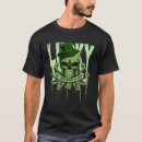 Search for st patricks day skull tshirts Irish