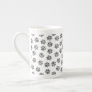 Search for black paw mugs Black and white