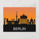 Search for city silhouette postcards Illustration