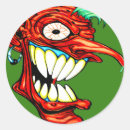 Search for demon cartoon stickers Head