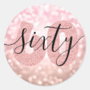 Search for elegant 60th birthday stickers Glitter