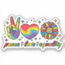 Search for peace love books stickers Diversity