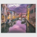 Search for venice wrapping paper Canal