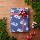 Search for anti christmas wrapping paper Red