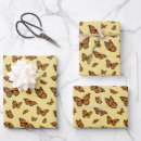 Search for monarch butterfly wrapping paper Pattern