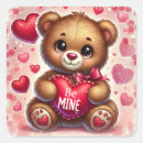 Search for valentine teddy bear stickers Valentine's