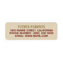 Search for taupe return address labels Plain