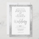 Search for damask stamp wedding invitations Silver