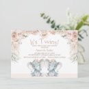 Search for floral elephant baby shower invitations Modern