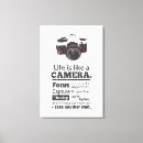 Search for camera canvas prints Quotes
