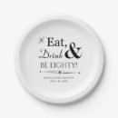 Search for 80th birthday plates Retro