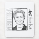 Search for hillarious mousepads Clinton